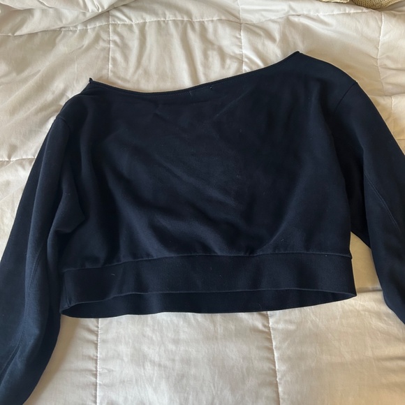 Garage SoftTerry Off Shoulder Sweatshirt Size M - Picture 4 of 4
